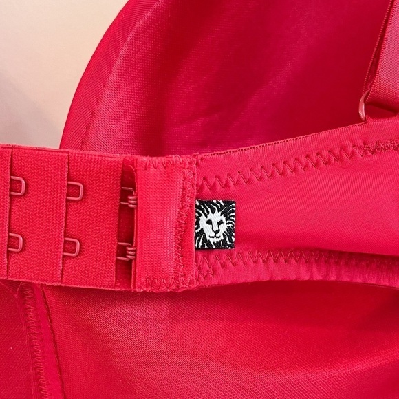 NWT Ann Klein 36D Red Wirefree Bra - Picture 5 of 7